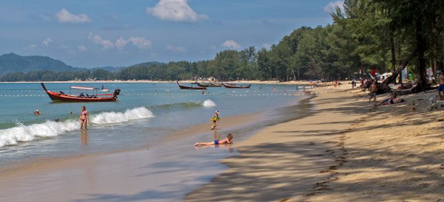 Bangtao's 6km long beach
