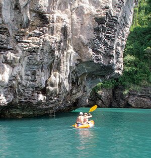 Sea kyaks in Krabi, ThailandRoad.