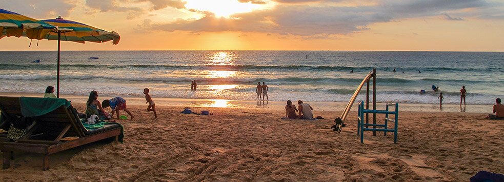 Surin Beach on the island of Phuket, Thailand